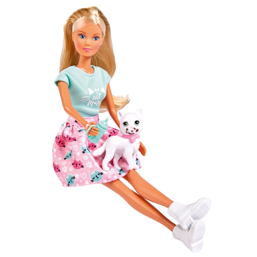 Steffi Love Kitty Love Doll Color Change Cat Set - Picture 2 of 5